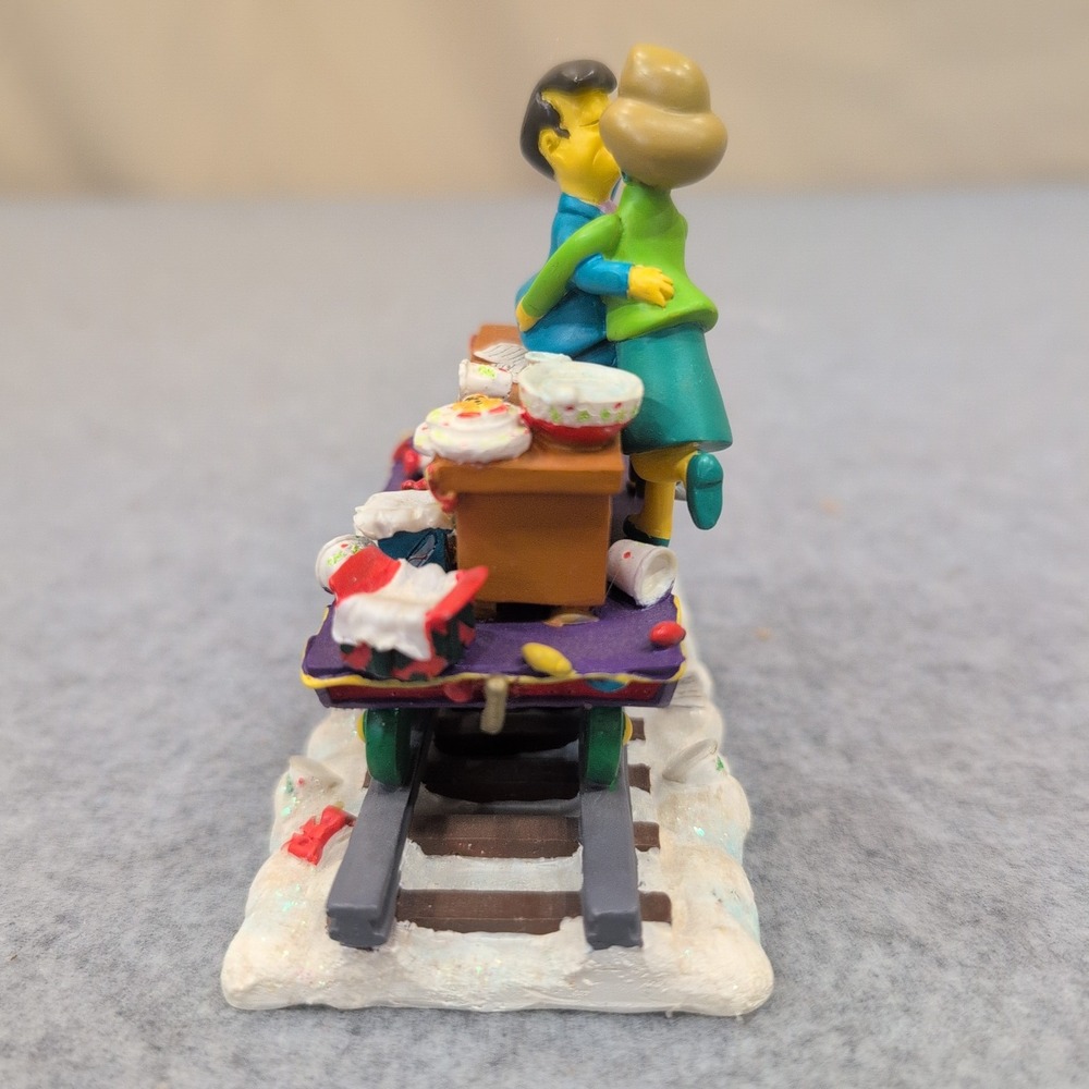 The Simpsons Christmas Express Class is in Session Skinner Edna Sculpture 2003 - Picture 5 of 6